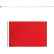 Spring Outdoor Garden Party Festive Hand-Waving Flag | https://www.bestnamebadges.com