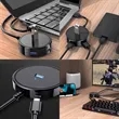 USB Multi-Port Extension Adapter Computer Accessories | https://www.bestnamebadges.com