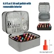 Nail Polish Carrying Case Double-layer Organizer | https://www.bestnamebadges.com