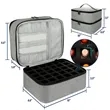 Nail Polish Carrying Case Double-layer Organizer | https://www.bestnamebadges.com
