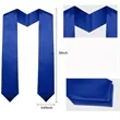 Unisex Graduation Shawl Graduate Honor Stole | https://www.bestnamebadges.com