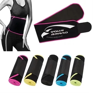 Neoprene Sweat Waist Trimmer Sauna Trainer Belt
