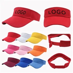 Cotton Sunshade Cap In Summer