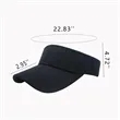 Cotton Sunshade Cap In Summer | https://www.bestnamebadges.com