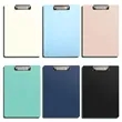 A4 Colorful Transparent Plastic Clipboard | https://www.bestnamebadges.com