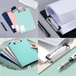 A4 Colorful Transparent Plastic Clipboard | https://www.bestnamebadges.com