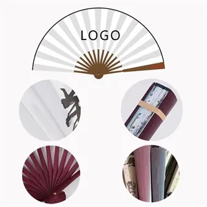 13-Inch Silk Folding Fan
