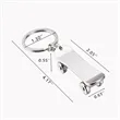 Metal Scooter Key Fob | https://www.bestnamebadges.com