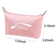 Waterproof Zipper Leatherette Pencil Case Cosmetic Pouch | https://www.bestnamebadges.com