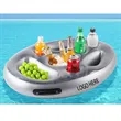 Inflatable Ice Serving Buffet Bar With Drain Plug | https://www.bestnamebadges.com
