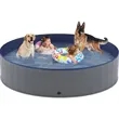 Foldable Dog Pool | https://www.bestnamebadges.com