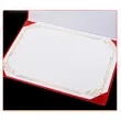 Smooth soft Leather Imprinted Diploma Cover | https://www.bestnamebadges.com