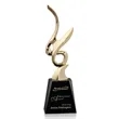 Tatiana Award - Gold | https://www.bestnamebadges.com