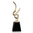 Tatiana Award - Gold | https://www.bestnamebadges.com