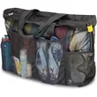 Zipper Mesh Tote Large Beach Bag | https://www.bestnamebadges.com
