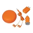 3In1 Travel Headphone/Charging Plug/Car Charger Portable Set | https://www.bestnamebadges.com