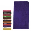 Velour Beach Towel | https://www.bestnamebadges.com