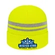 Reflective Knit Cap with Cuff | https://www.bestnamebadges.com