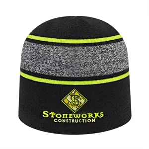 Variegated Striped Beanie