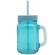 15 oz. Colored Mason Jars with Handle | https://www.bestnamebadges.com
