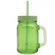 15 oz. Colored Mason Jars with Handle | https://www.bestnamebadges.com