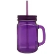15 oz. Colored Mason Jars with Handle | https://www.bestnamebadges.com