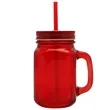 15 oz. Colored Mason Jars with Handle | https://www.bestnamebadges.com