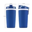 Multifunctional Silicone Double-Layer Insulated Cup | https://www.bestnamebadges.com