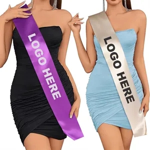 Custom Printed Satin Sash