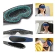 3D Contoured Cup Sleeping Mask & Blindfold | https://www.bestnamebadges.com