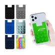 Silicone Bubble Decompression Phone Back Sticker Card Holder | https://www.bestnamebadges.com