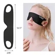 Eye Mask Blindfold With Ear Hanging Elastic Strap | https://www.bestnamebadges.com