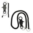 Lobster Clip With 20" Long Coil Keyring | https://www.bestnamebadges.com
