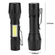High Lumen LED Handheld Light Portable Tactical Flashlight | https://www.bestnamebadges.com