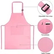 Adjustable Baking DIY Chef Hat Parent-Child Apron Set | https://www.bestnamebadges.com