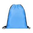 14" X 17" Lightweight Drawstring Budget Backpack | https://www.bestnamebadges.com