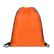14" X 17" Lightweight Drawstring Budget Backpack | https://www.bestnamebadges.com