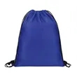 14" X 17" Lightweight Drawstring Budget Backpack | https://www.bestnamebadges.com