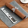 Leather A4 File Folder | https://www.bestnamebadges.com