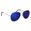 Color Mirrored Aviator Sunglasses | https://www.bestnamebadges.com
