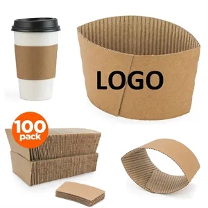 Coffee Cup Paper Sleeve For 16oz Cups