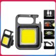 Camping Easter Emergency Rechargeable COB Keychain Light | https://www.bestnamebadges.com