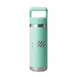 YETI Rambler 18oz Straw Bottle w/ Matching Lid | https://www.bestnamebadges.com
