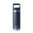 YETI Rambler 18oz Straw Bottle w/ Matching Lid | https://www.bestnamebadges.com