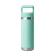 YETI Rambler 18oz Straw Bottle w/ Matching Lid | https://www.bestnamebadges.com