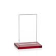 Heathrow VividPrint™ Award - Red | https://www.bestnamebadges.com