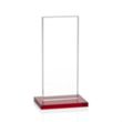 Heathrow VividPrint™ Award - Red | https://www.bestnamebadges.com