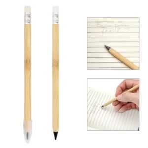 Infinity Bamboo Pencil | https://www.bestnamebadges.com