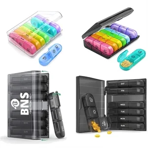 Portable 7-Day Pill Organizer