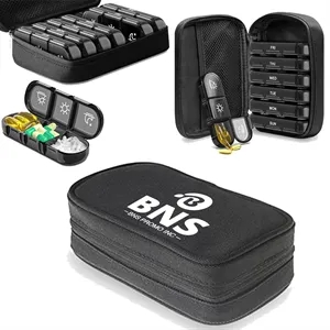 Weekly Pill Box w/ Canvas Bag